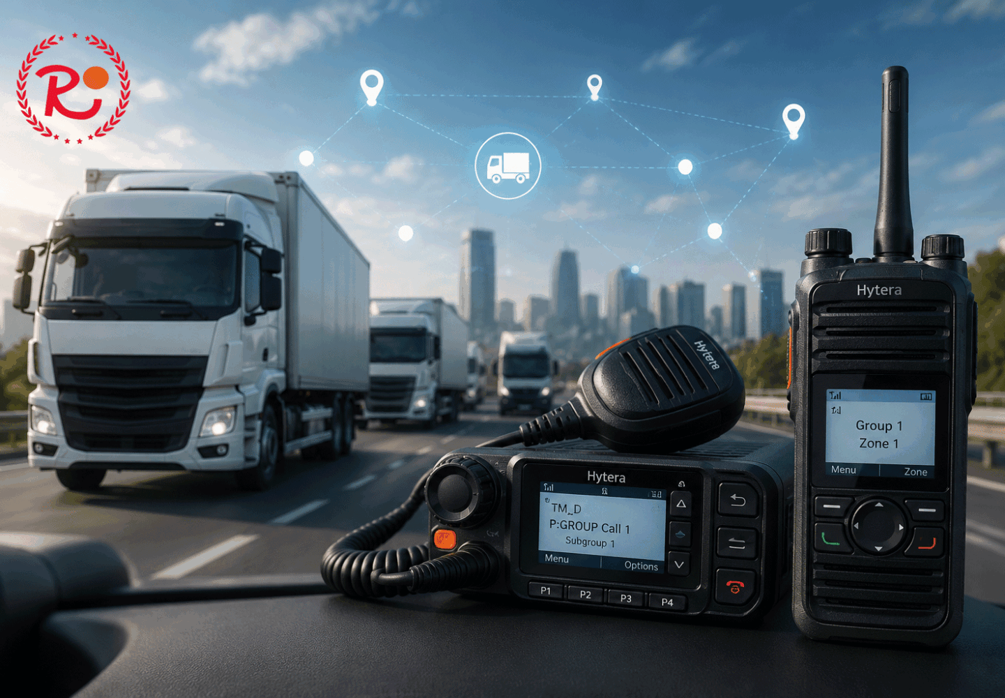 Radios Hytera para flotas