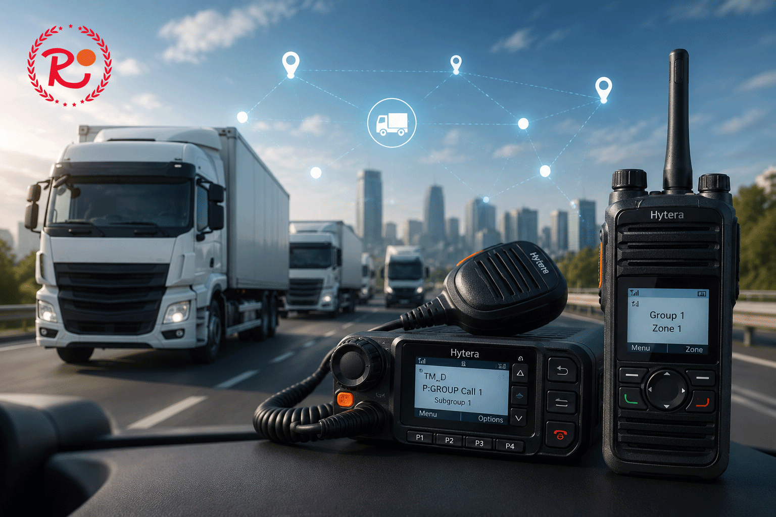 Radios Hytera para flotas