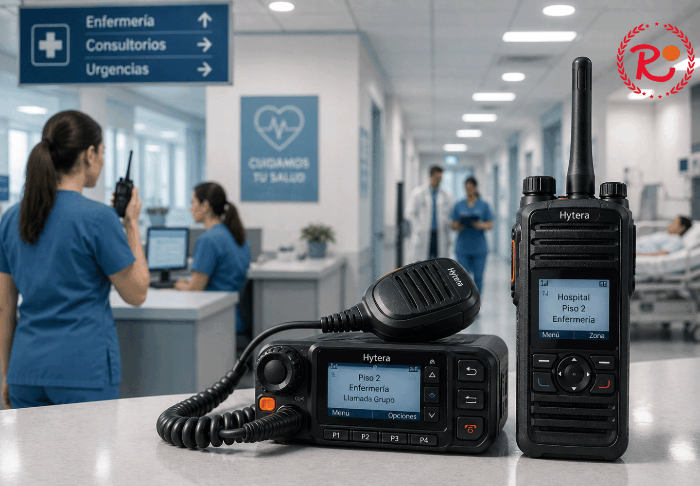 Radios Hytera para clínicas