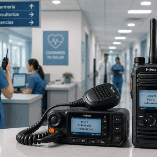 Radios Hytera para clínicas: comunicación eficiente en atención médica
