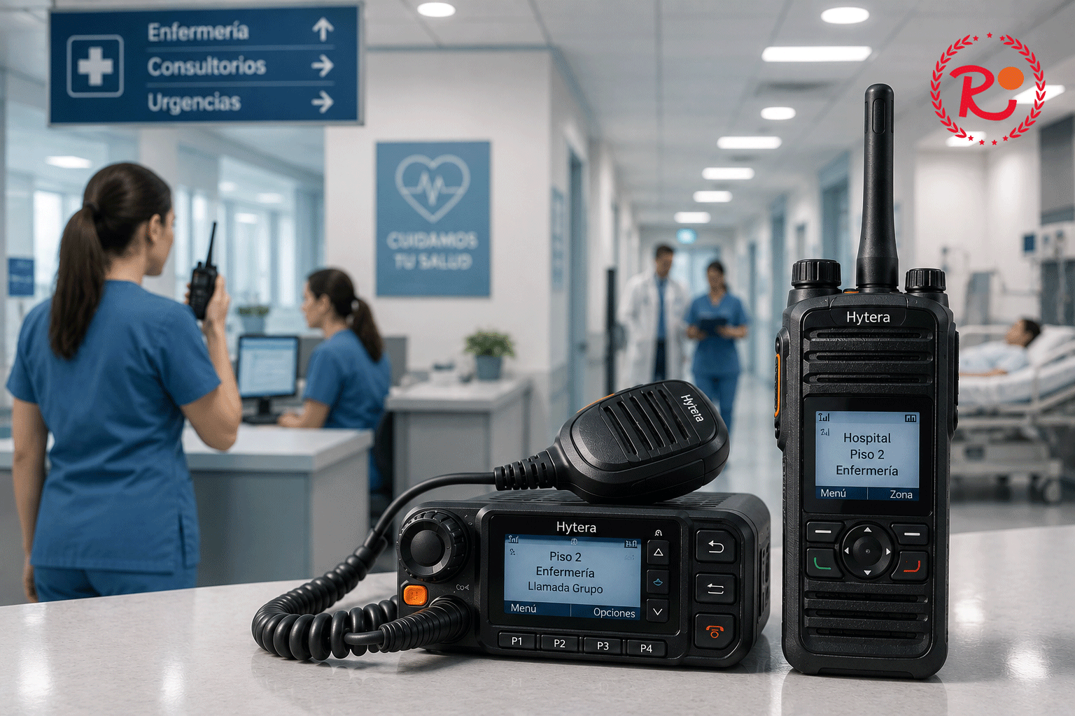 Radios Hytera para clínicas