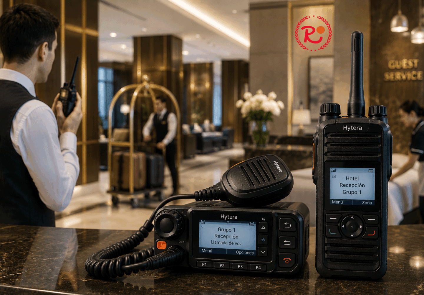 Hytera para hoteles y hospitalidad