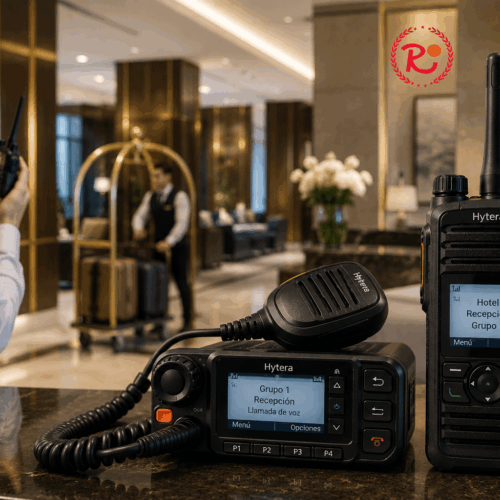 Radios Hytera para hoteles: coordinación eficiente en hospitality