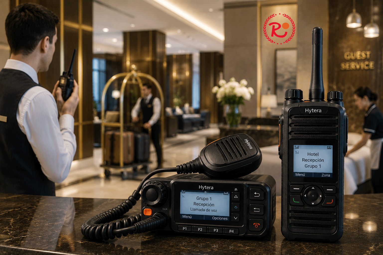Hytera para hoteles y hospitalidad