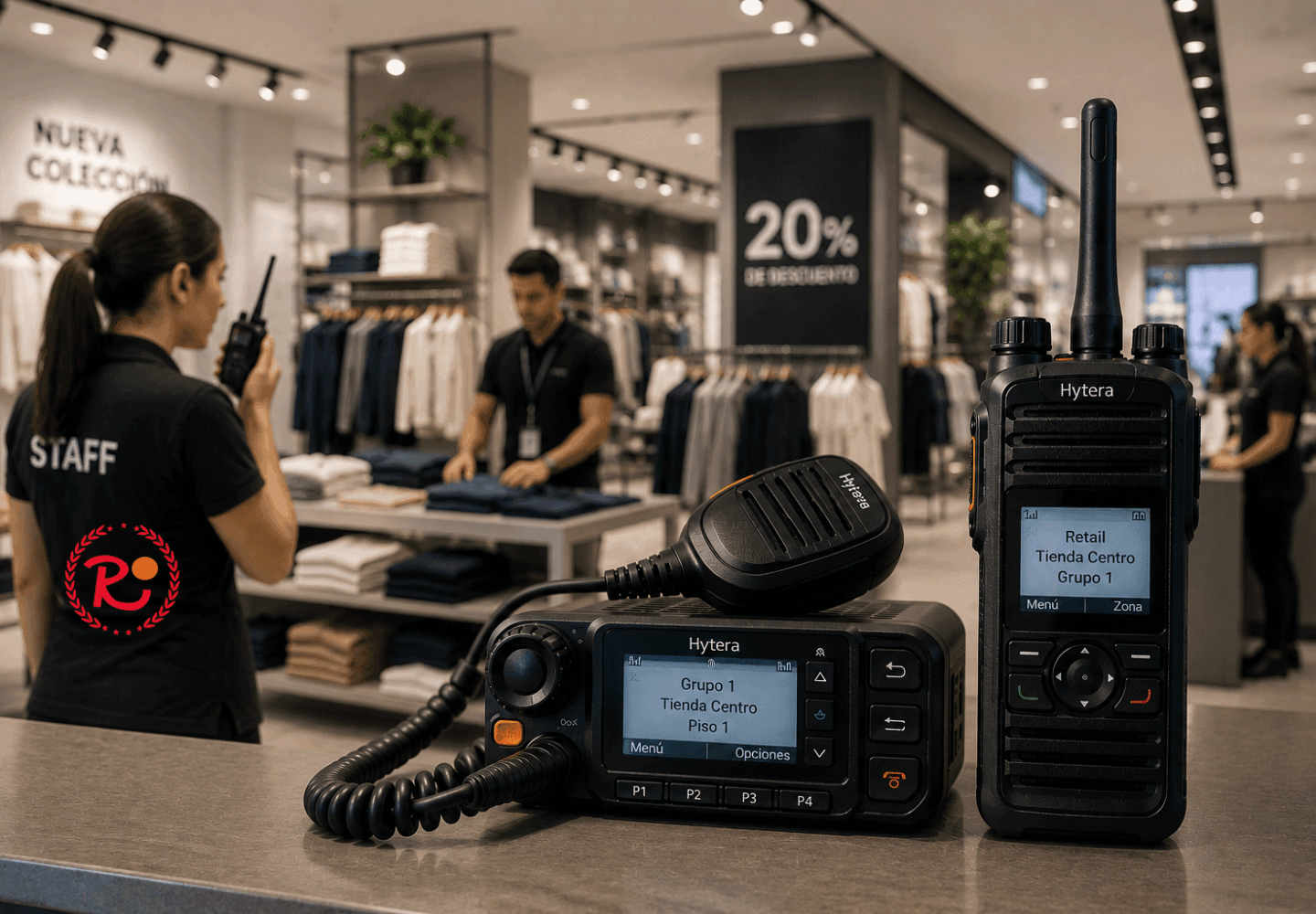 Hytera para retail y centros y comerciales