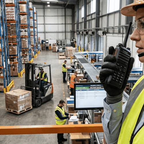 Radios Hytera para almacenes: control total de operaciones logísticas
